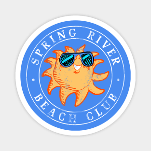 Spring River Beach Club Magnet